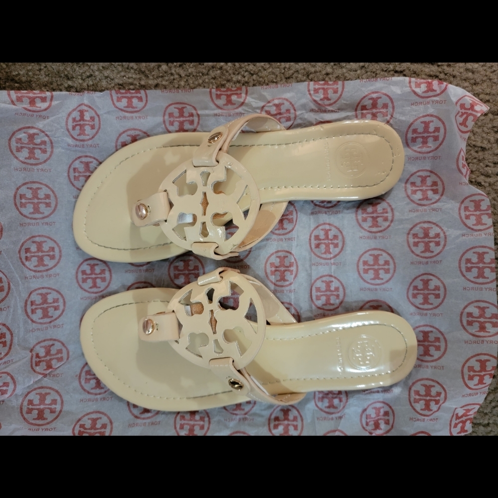 Nude Troy Burch sandals